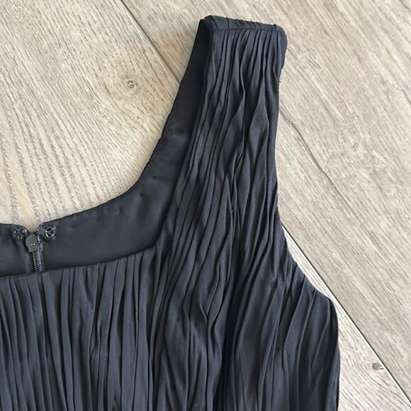 LIKE NEW ASSAR NEW YORK 100% SILK COCKTAIL DRESS SIZE 2 - Picture 5 of 7